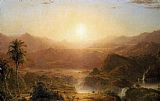 Frederic Edwin Church Famous Paintings - The Andes of Ecuador